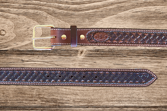 Chocolate Waffle Belt