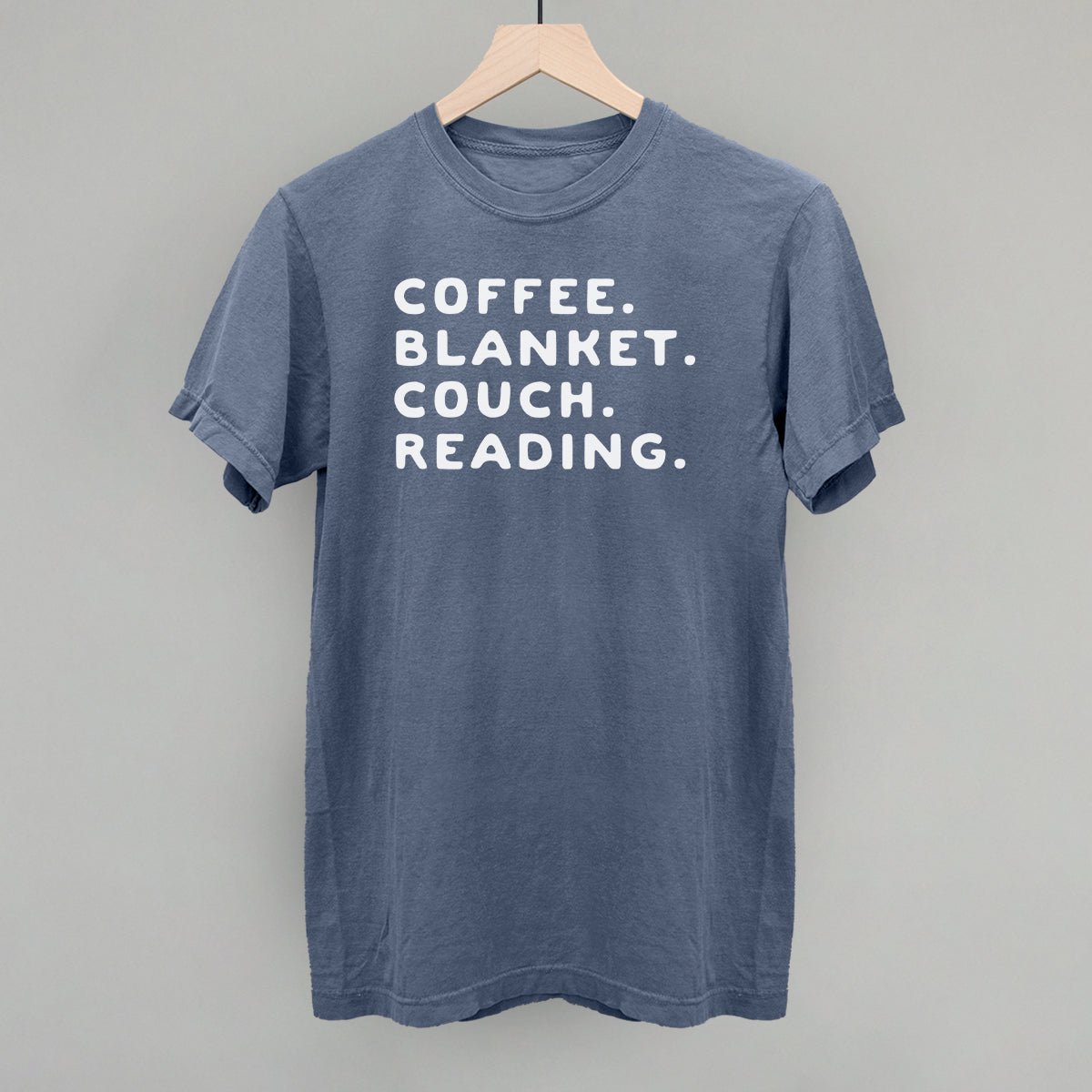 Coffee Blanket Couch Reading