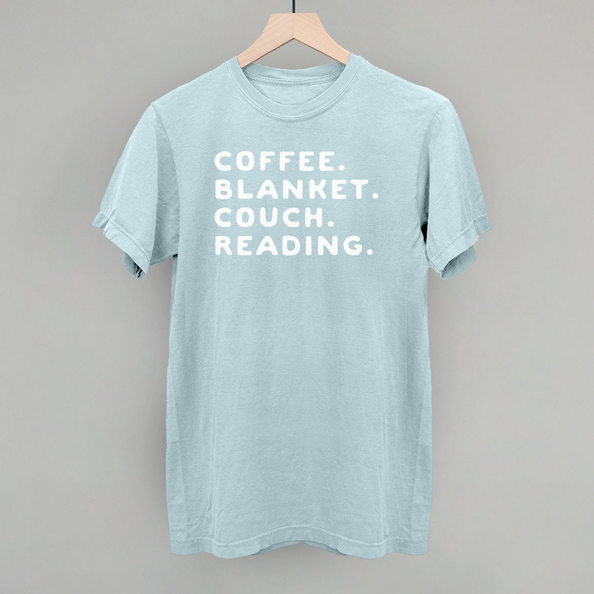 Coffee Blanket Couch Reading