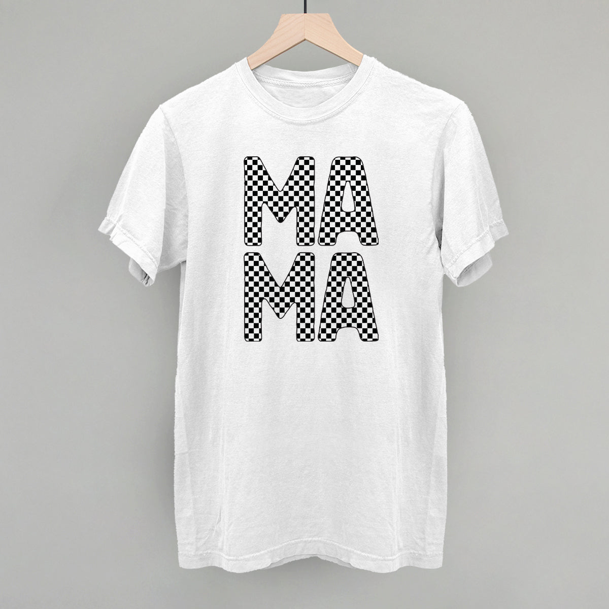 Mama Stacked Checkered