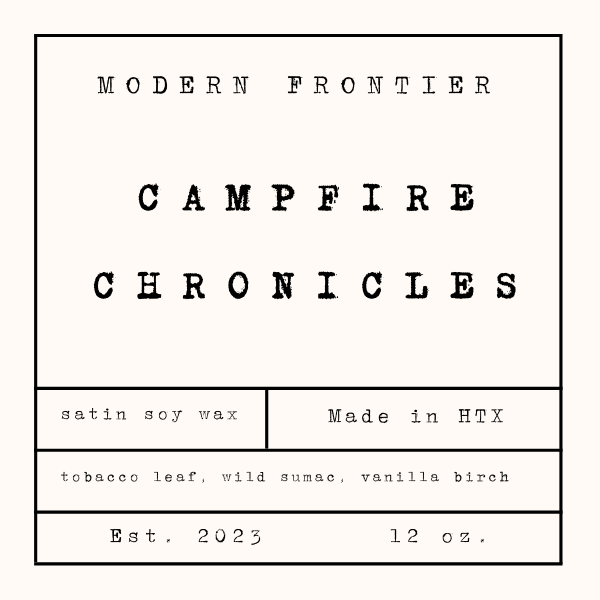 Campfire Chronicles Candle