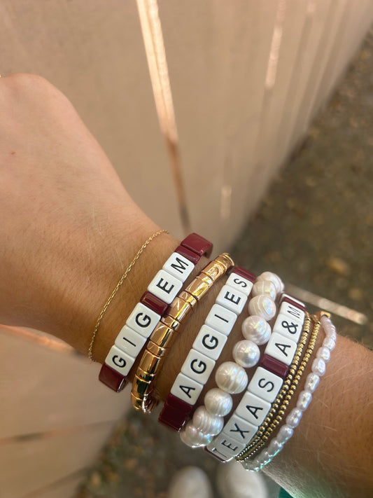 Texas A&M University Aggies Bracelets