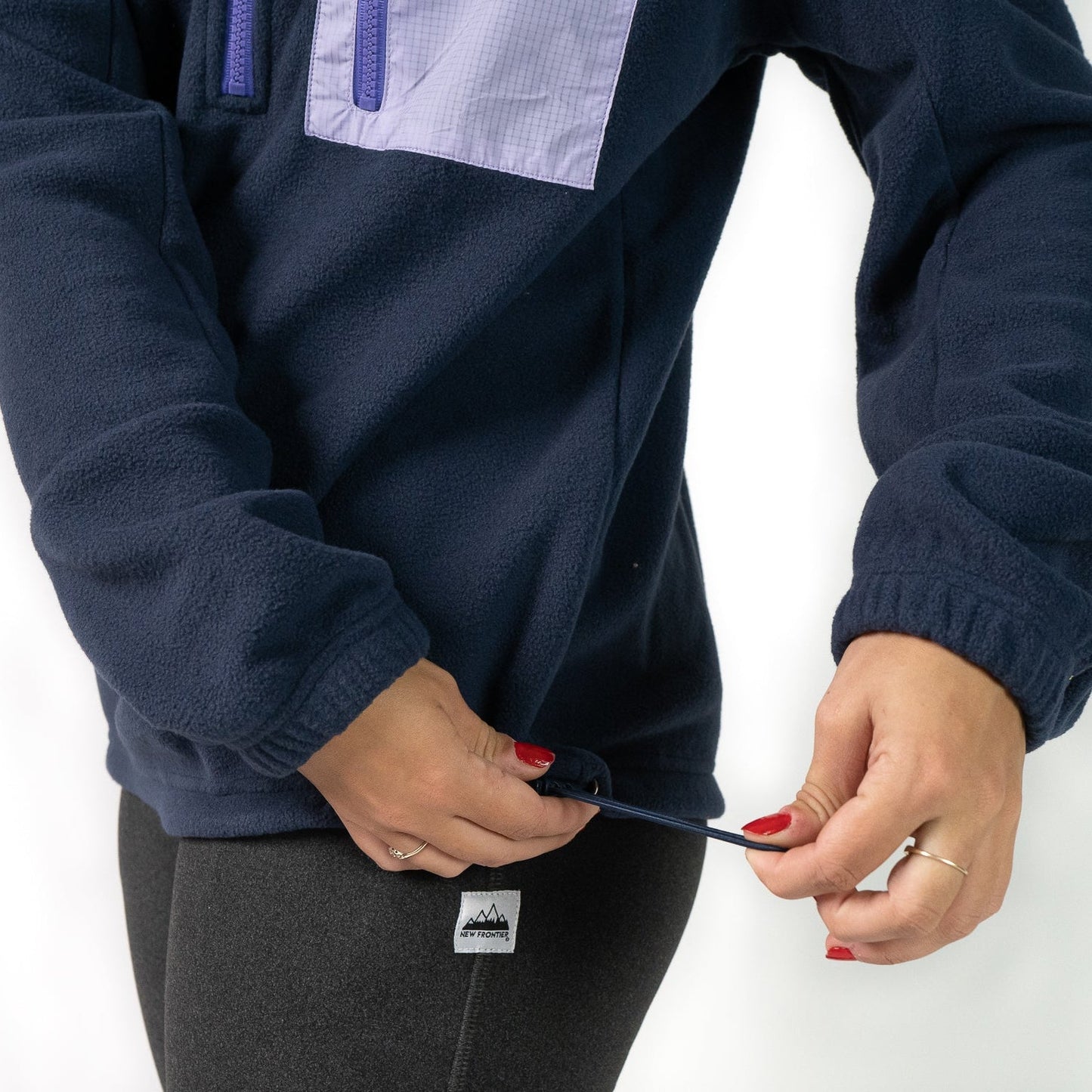 Women's Pullover - Deep Zip (Midnight)