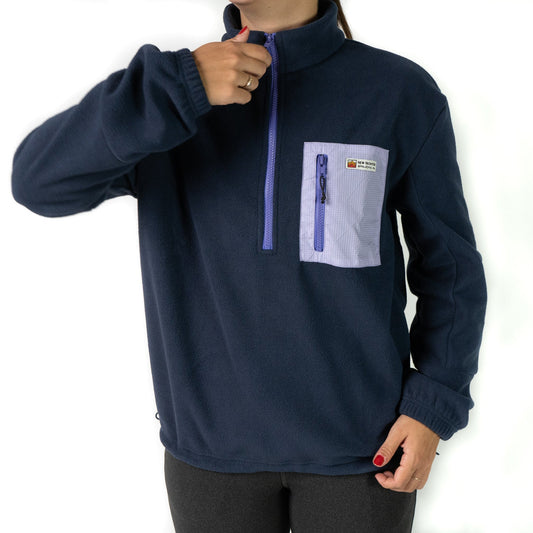 Women's Pullover - Deep Zip (Midnight)