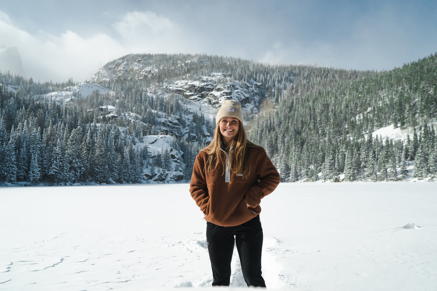 Women's Boulder Pullover (Chocolate)