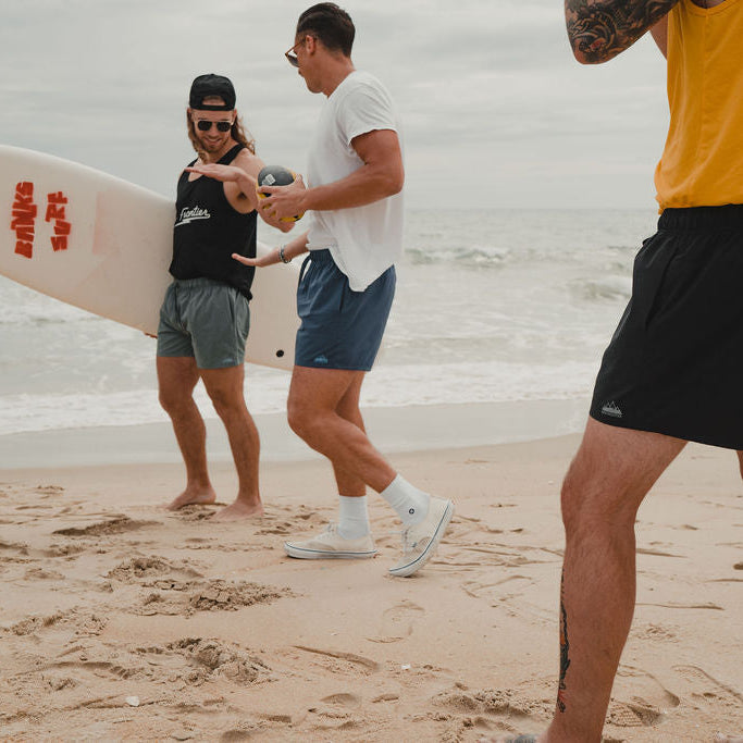 Men's Hybrid Tech 5" Short (Deep Blue)