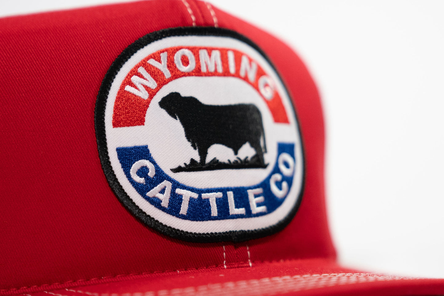 Wyoming Cattle Co Angus Patch Hat