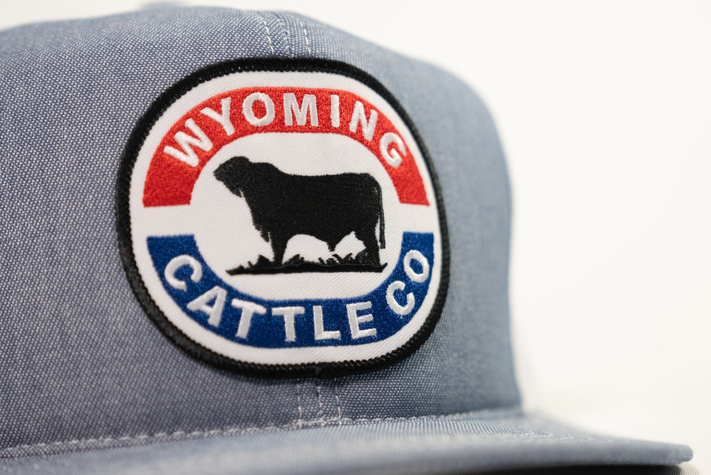 Wyoming Cattle Co Angus Patch Hat