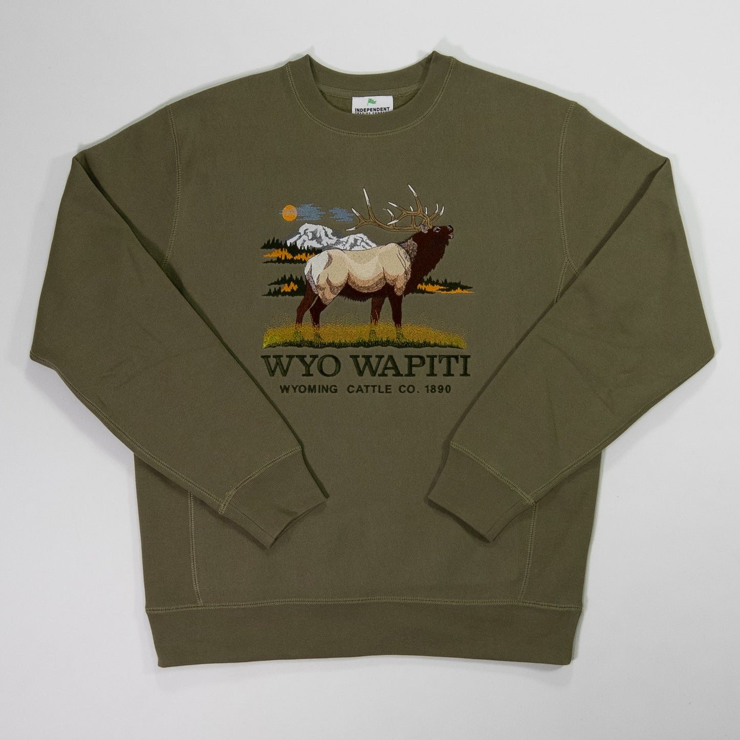 WYO WAPITI Crewneck