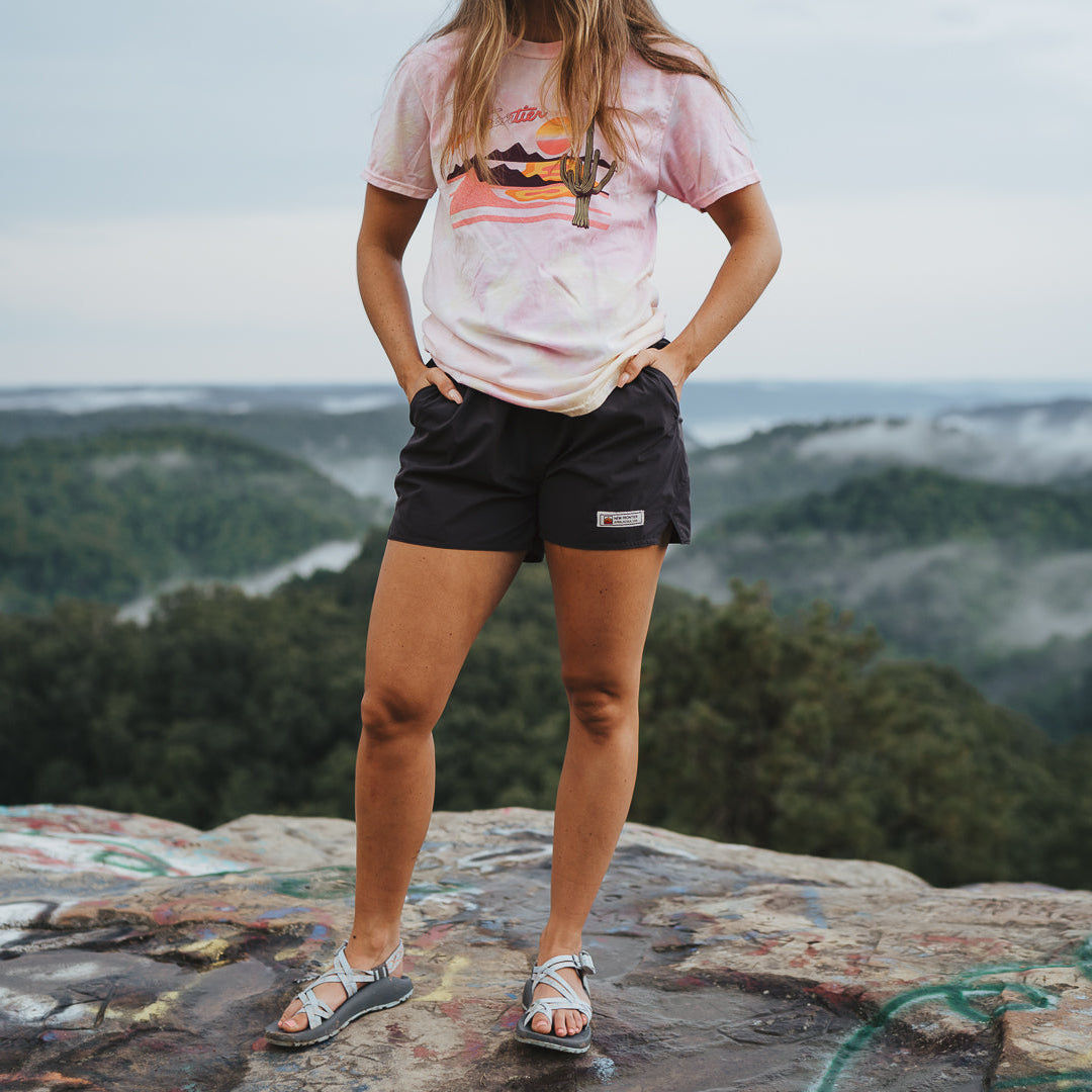 Women's Journey Tech 3.5" Short (Black)