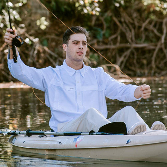 White Explorer Shirt | Long Sleeve