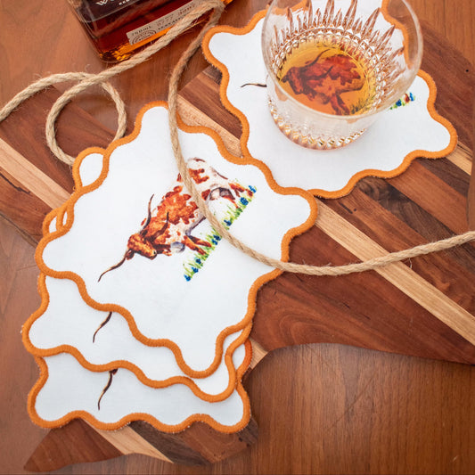 Longhorn Cocktail Napkins