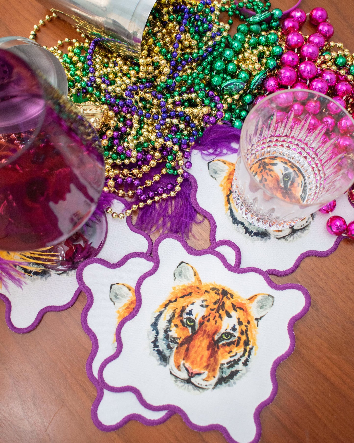 Tiger Cocktail Napkins