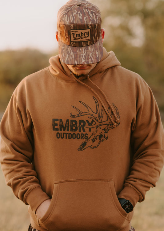 Trophy Fleece Hoodie - Coyote Brown