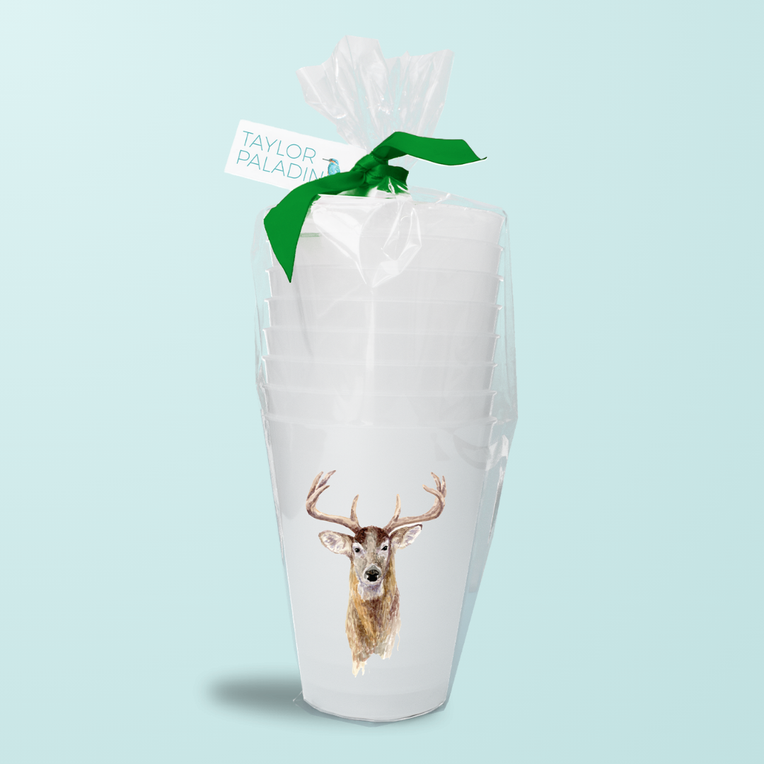 Deer Frosted Cup