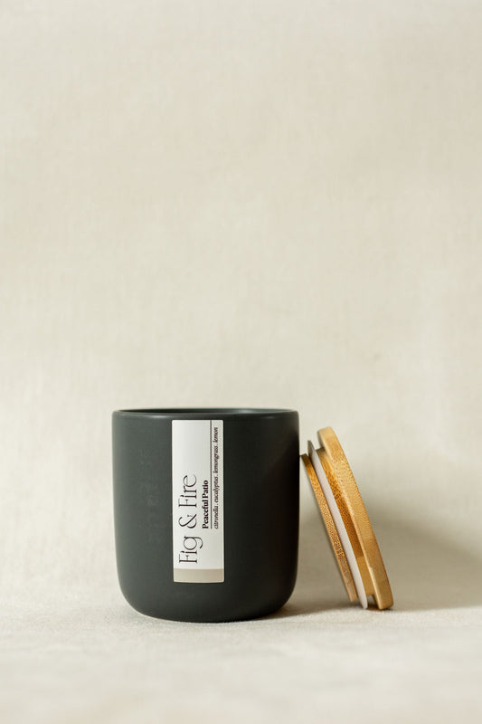 Peaceful Patio Citronella Soy Candle (Natural, Vegan & Non-Toxic)