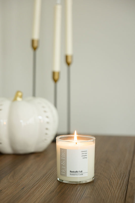 Basically Fall Candle