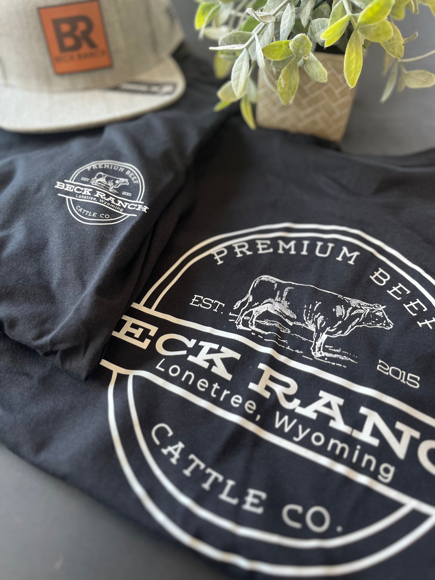 Beck Ranch "Beef" Logo T-Shirt