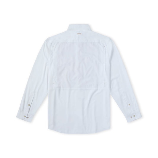 White StockYard Shirt | Long Sleeve