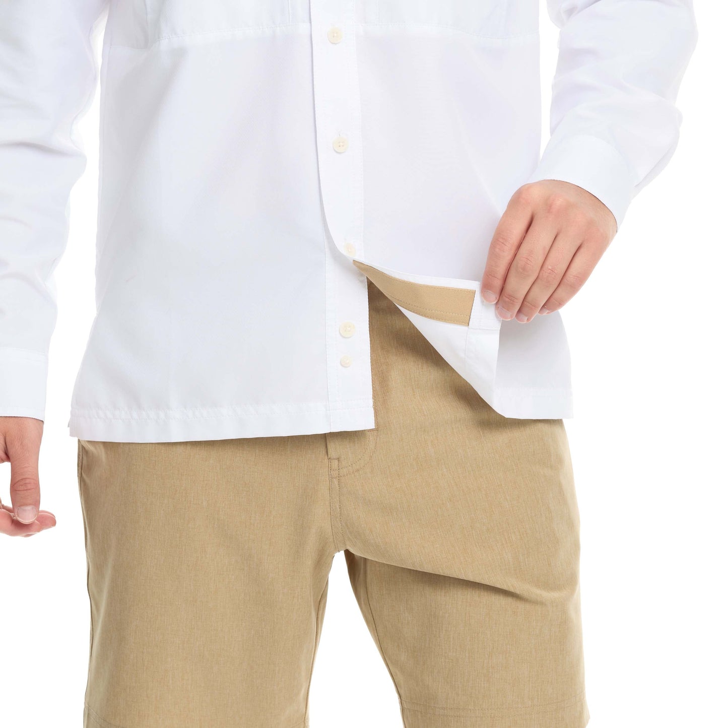 White Explorer Shirt | Long Sleeve