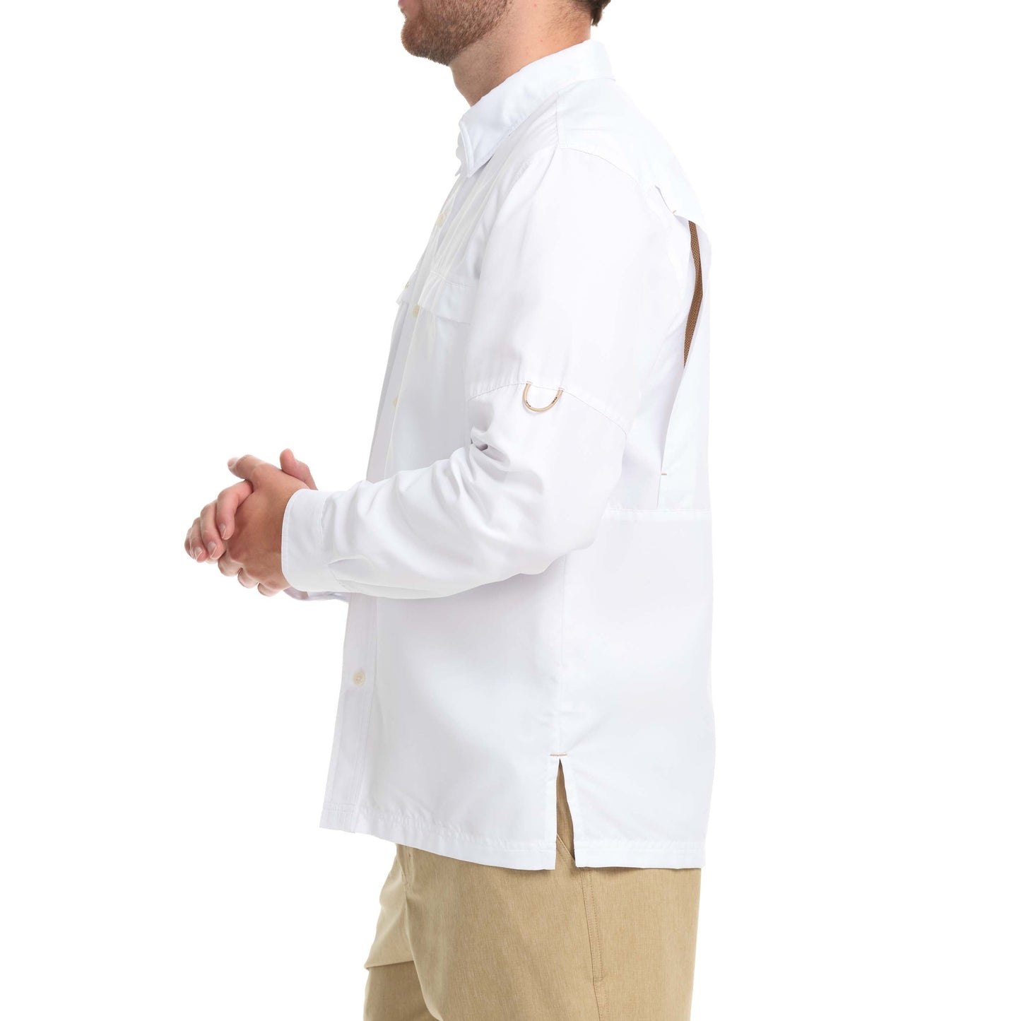 White Explorer Shirt | Long Sleeve