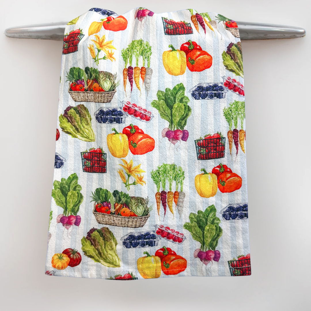Vegetables Tea Towel