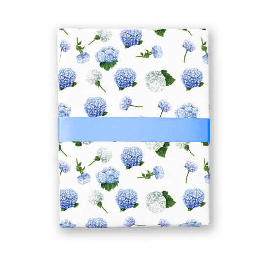 Hydrangea Pattern Gift Wrap