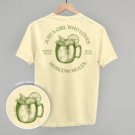 Just A Girl Who Loves Moscow Mules (Back Print)