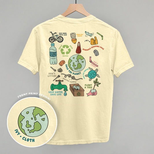 Save The Planet Doodles (Back Print)