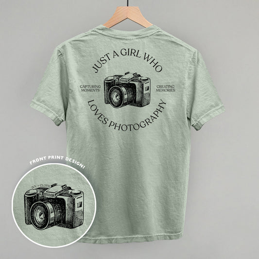 Just A Girl Who Loves Photography (Back Print)