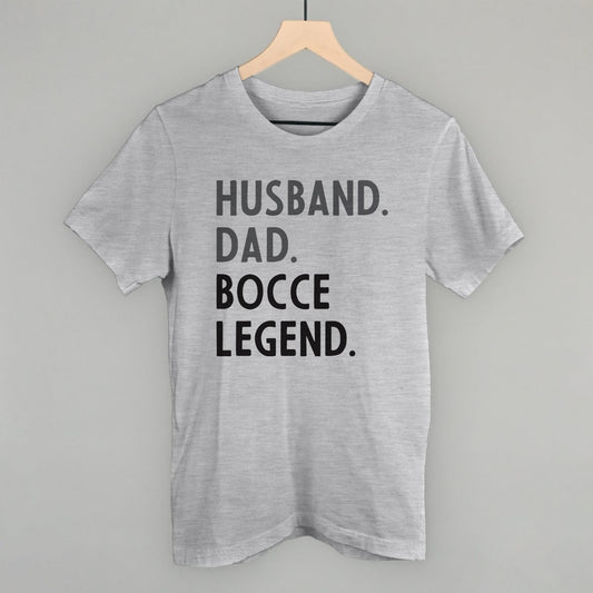 Husband Dad Bocce Legend