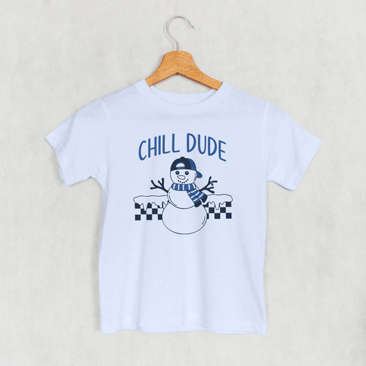 Chill Dude Snowman Doodle (Kids)