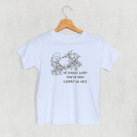 He Knows When You've Been Crabby Or Nice (Kids)