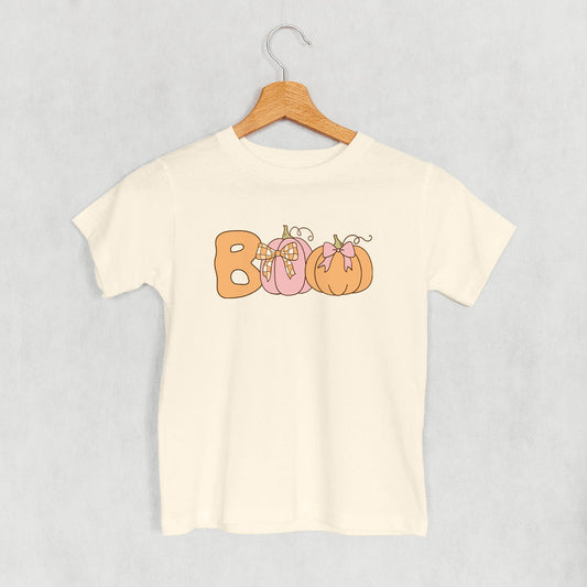 Boo (Pumpkins + Bows) (Kids)