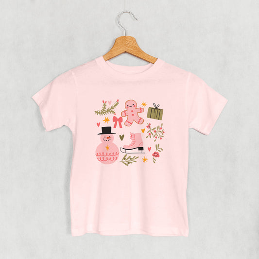 Pink Christmas Doodles (Kids)