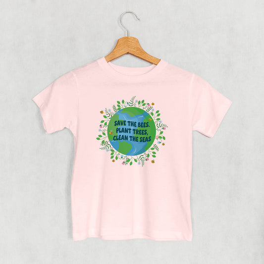 Save The Bees, Plant Trees Doodle (Kids)