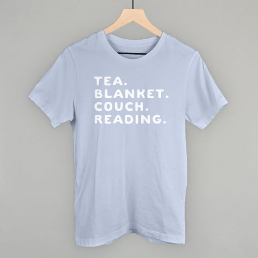 Tea Blanket Couch Reading