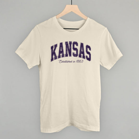 Kansas Varsity Arch (Purple)