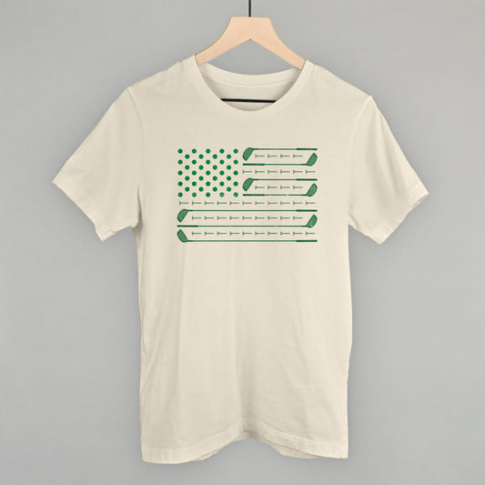 Golf American Flag (Green)