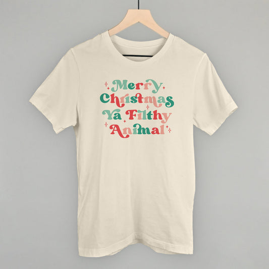 Merry Christmas Ya Filthy Animal Colorful