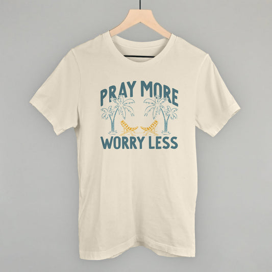 Pray More Worry Less Palm Trees