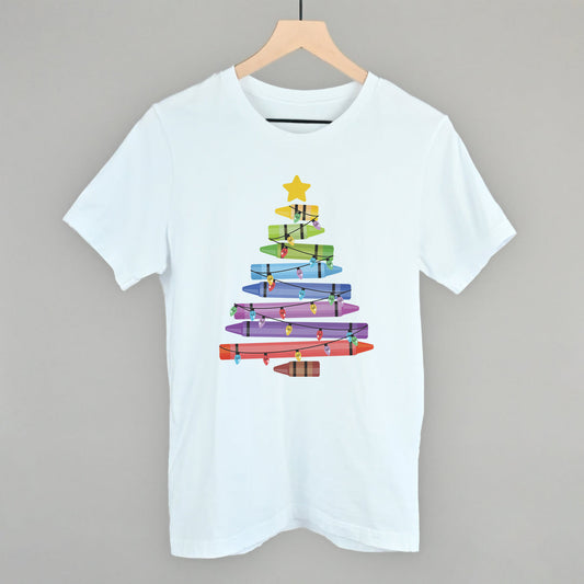 Crayon Christmas Tree