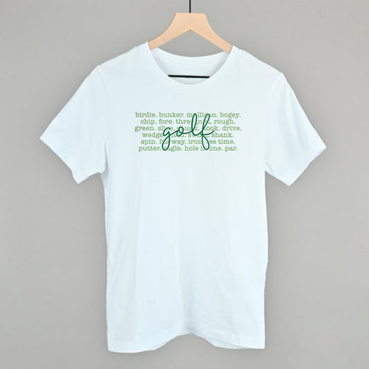 Golf Terms With Script