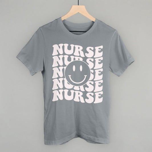 Retro Nurse Smiley (Repeated)