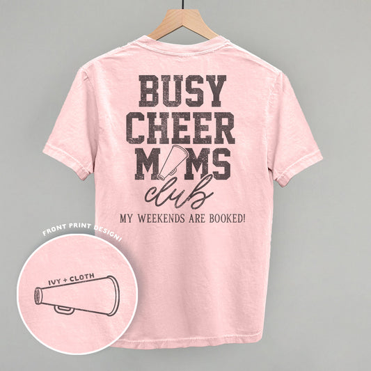 Busy Cheer Moms Club (Back Print)