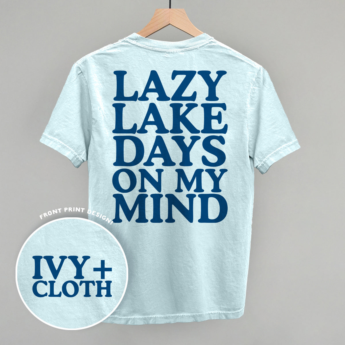 Lazy Lake Days (Back Print)