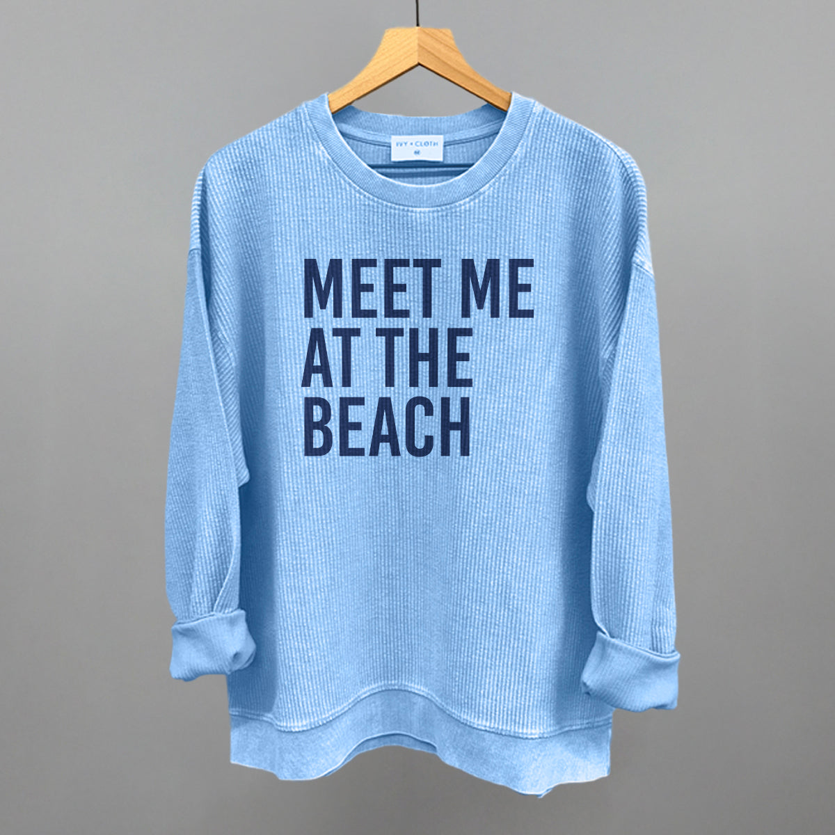 Meet Me At The Beach (Blue)