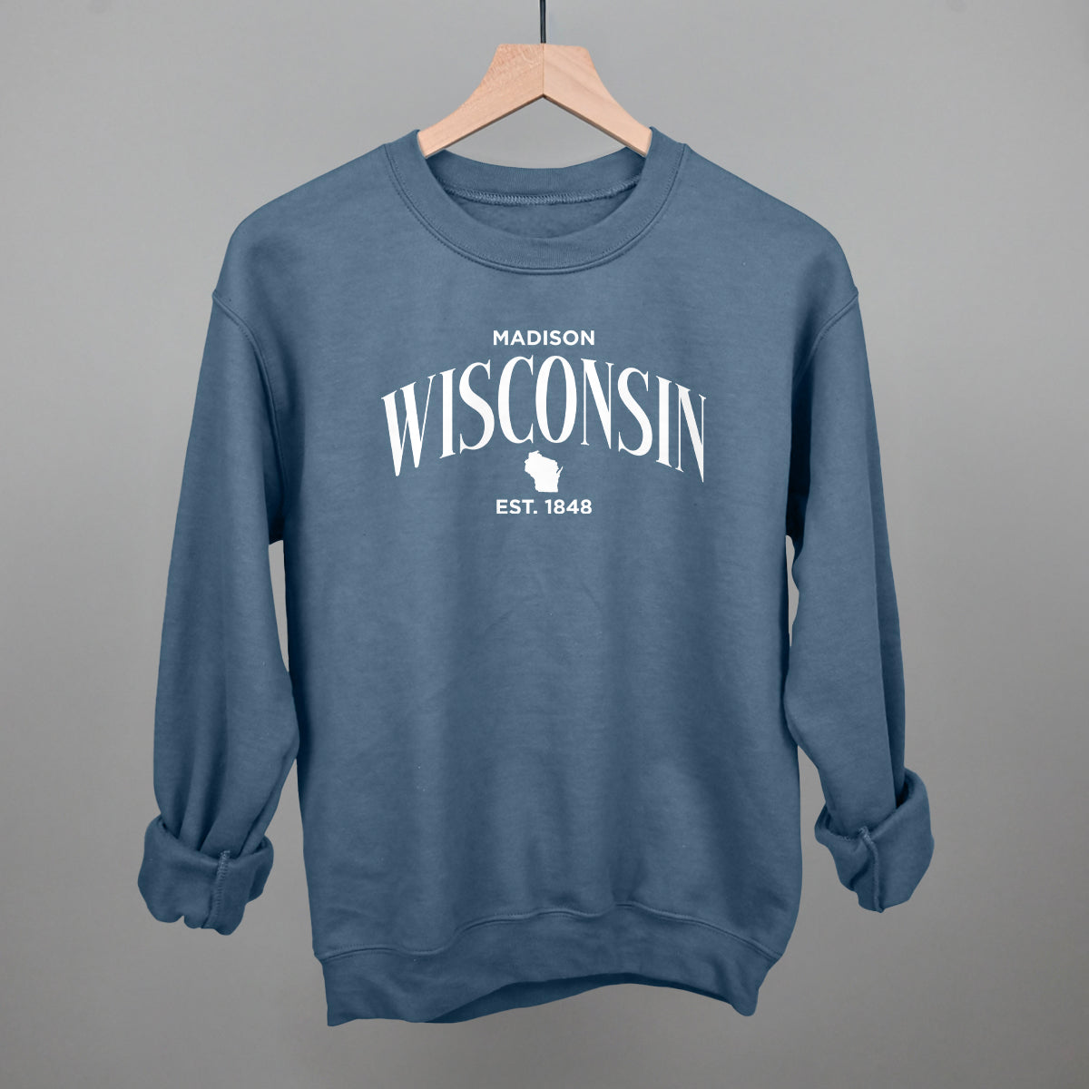Wisconsin Est. 1848 (White)