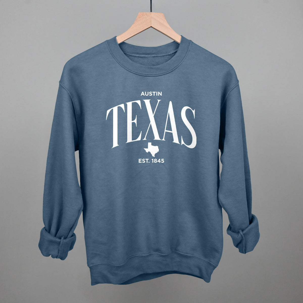 Texas Est. 1845 (White)