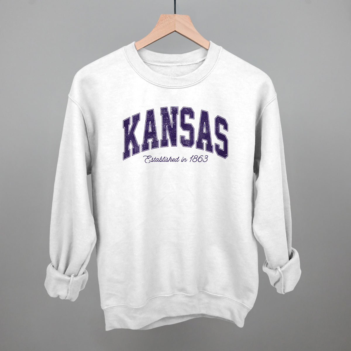 Kansas Varsity Arch (Purple)